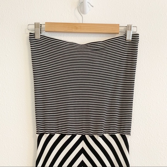 Felicity and Coco Black and White Striped Maxi Size S - Picture 3 of 12